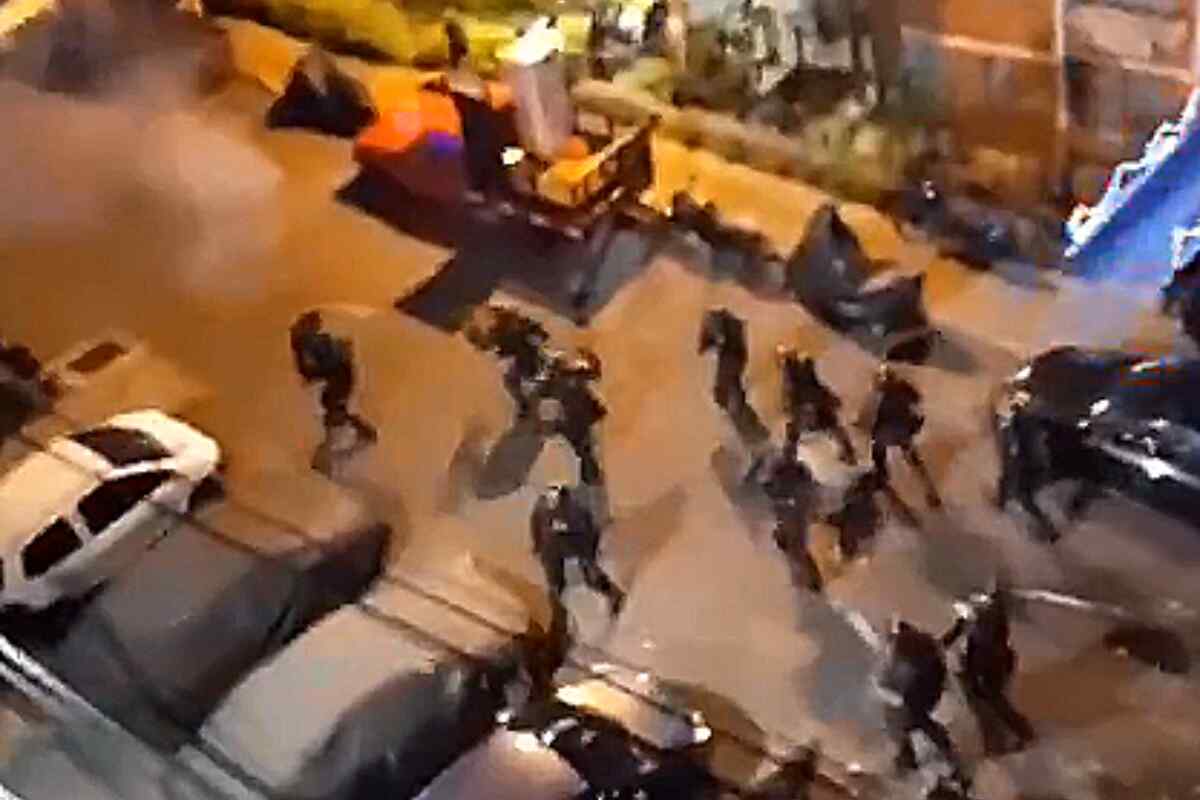 Esmad evita linchamiento de hombre que atacó a su pareja, a su hijo y a su cuñada en Robledo