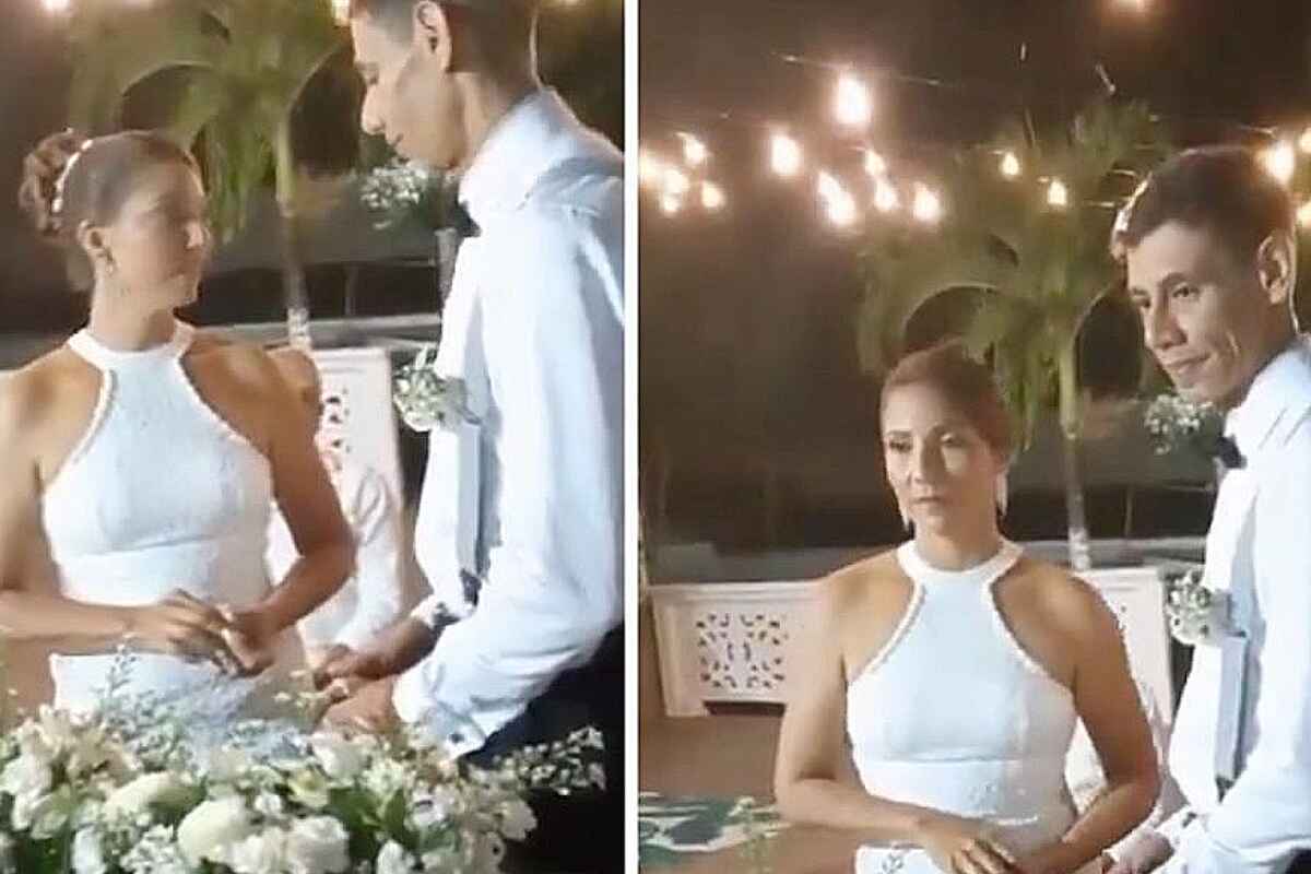 La boda fallida de Chinú: Jesica le dice NO a Santiago cuando estaban en el altar