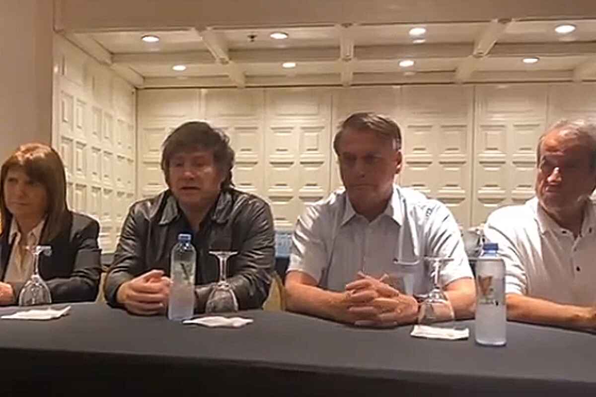 Bolsonaro y Milei, juntos en Argentina: "El tema más importante es la economía"