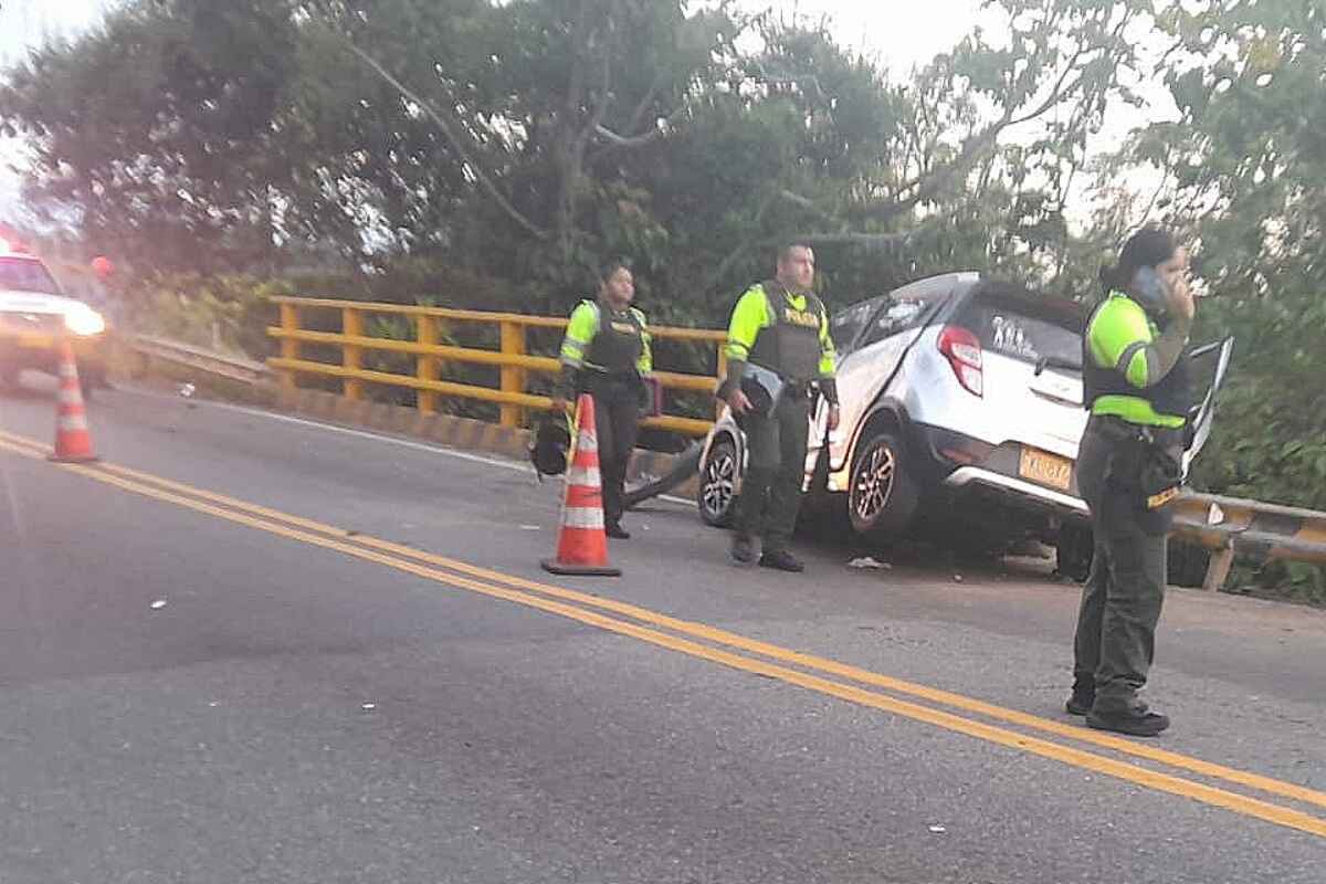 Bebé de siete meses y dos adultos mueren en accidente de carro en el Meta