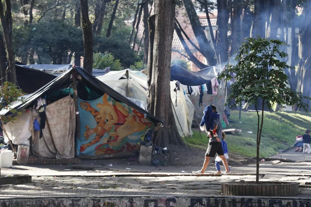 3.El Parque Nacional de Bogotá oculta la realidad de indígenas desplazados por la violencia