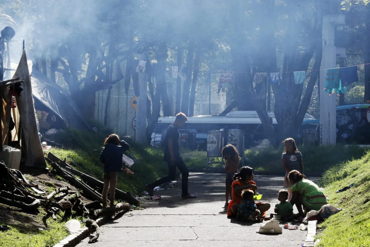 3.El Parque Nacional de Bogotá oculta la realidad de indígenas desplazados por la violencia