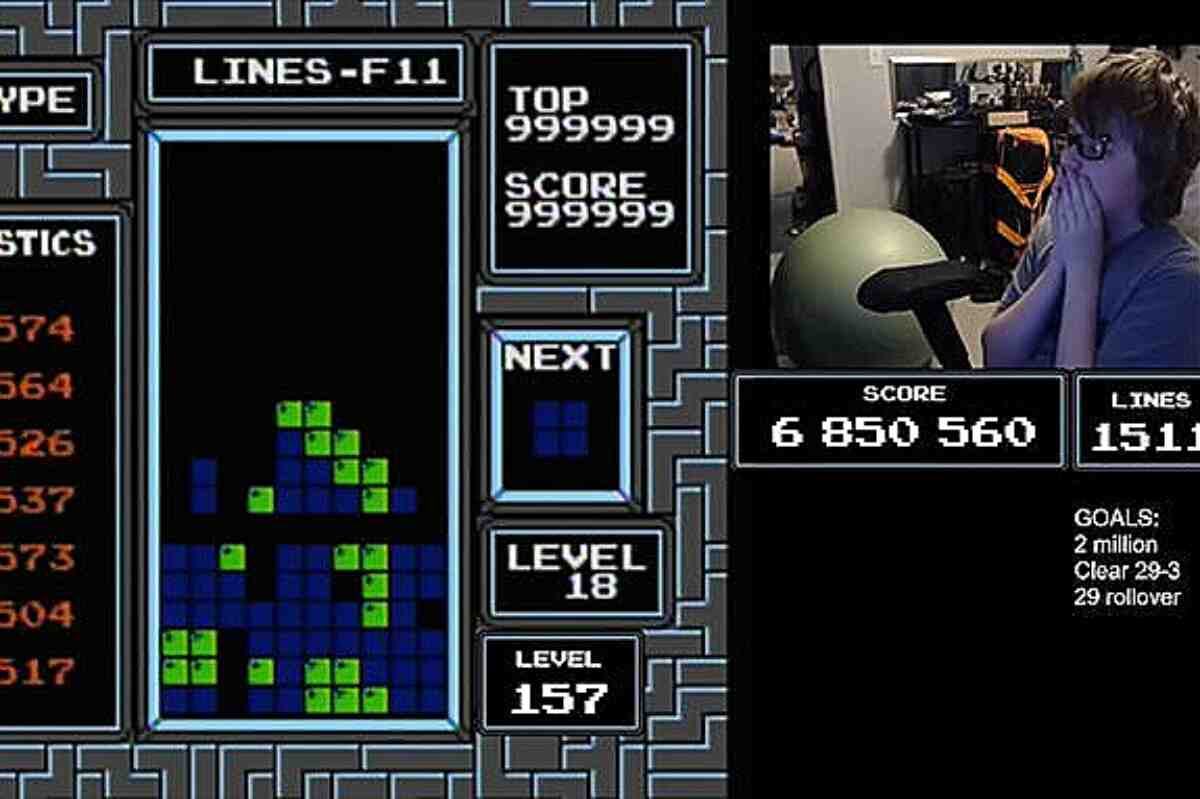 Willis Gibson, un niño prodigio de 13 años logra lo imposible en el Tetris original