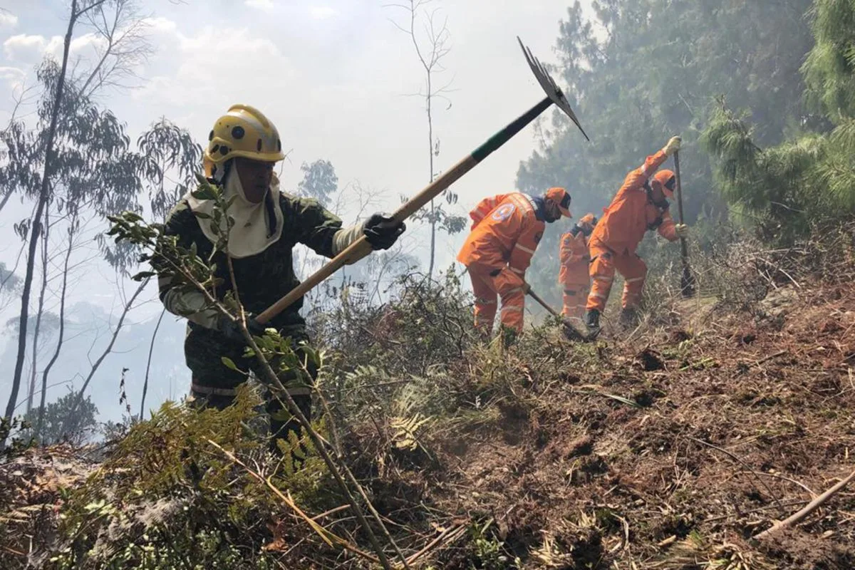 Colombia aumenta a 883 los municipios en alerta por riesgo de incendios forestales