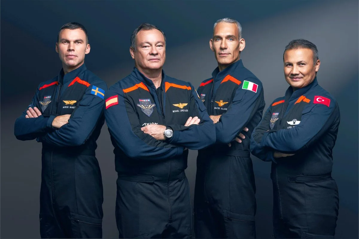 Cuatro astronautas de Axiom están listos para el nuevo capítulo europeo al espacio