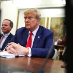El expresidente Trump reclama su inocencia en el último día del juicio en su contra