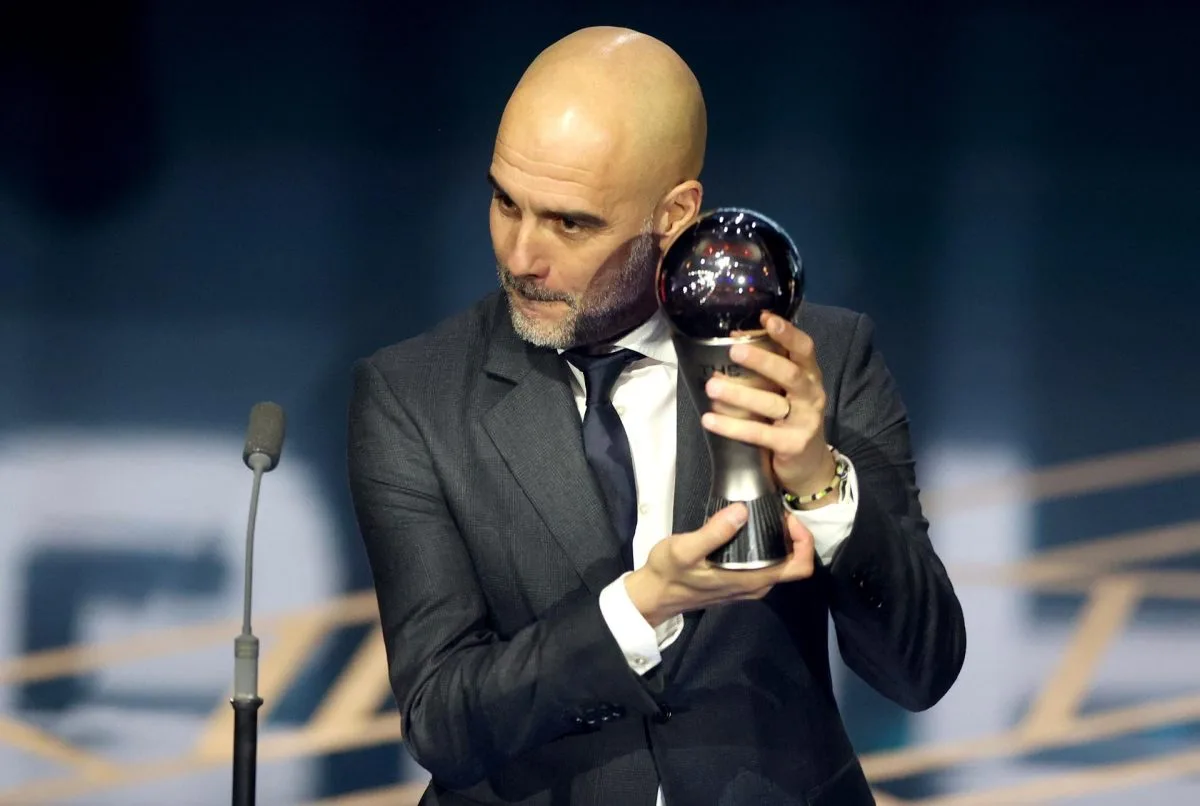 Guardiola, premio The Best a mejor entrenador