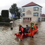 Hallan el cadáver de un hombre arrastrado por las inundaciones del norte de Francia