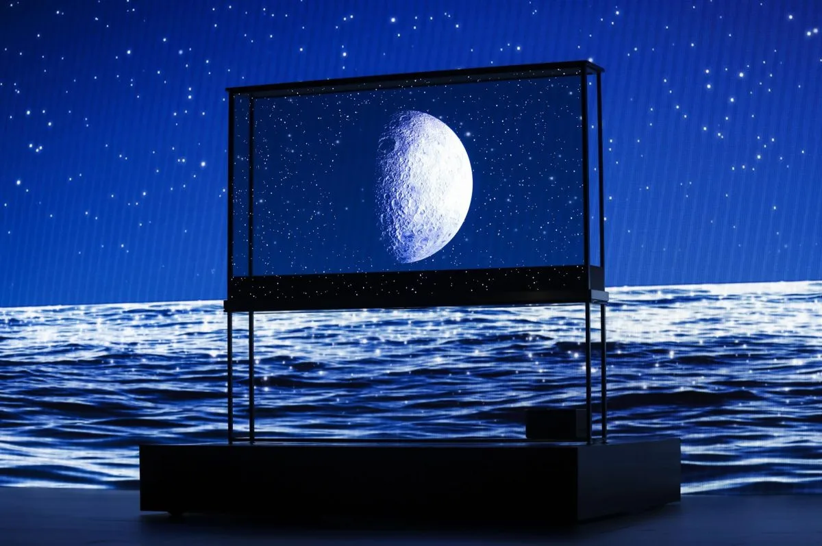 LG presenta un televisor transparente e inalámbrico en la Feria del CES