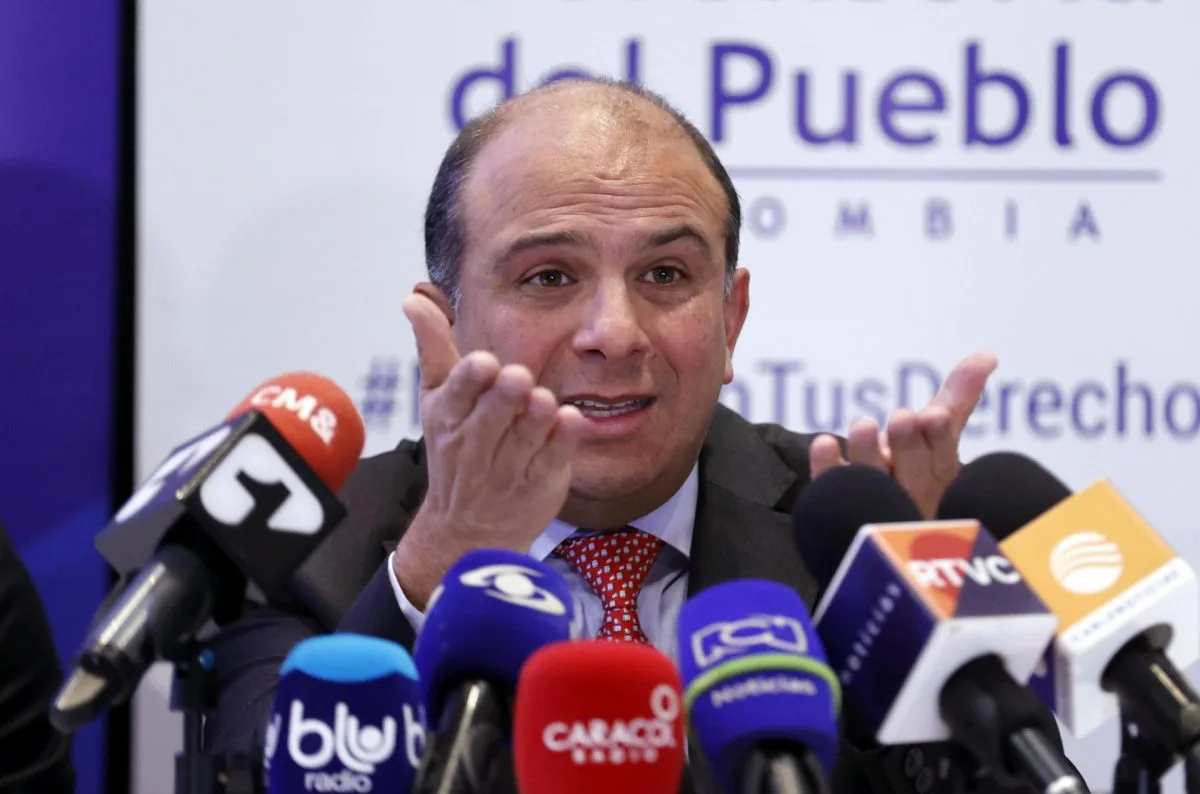 La Defensoría alerta por el aumento de la extorsión en Colombia, que en 2023 sumó casi 10.000 casos