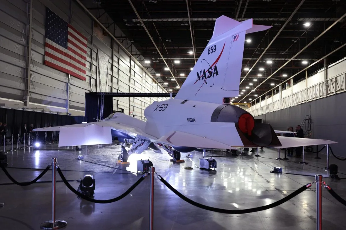 La NASA abre la puerta a la aviación supersónica silenciosa con el avión experimental X-59