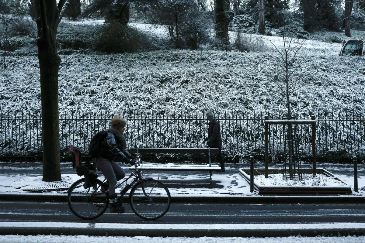 Problemas de circulación y en el transporte aéreo en Europa por la nieve y el hielo