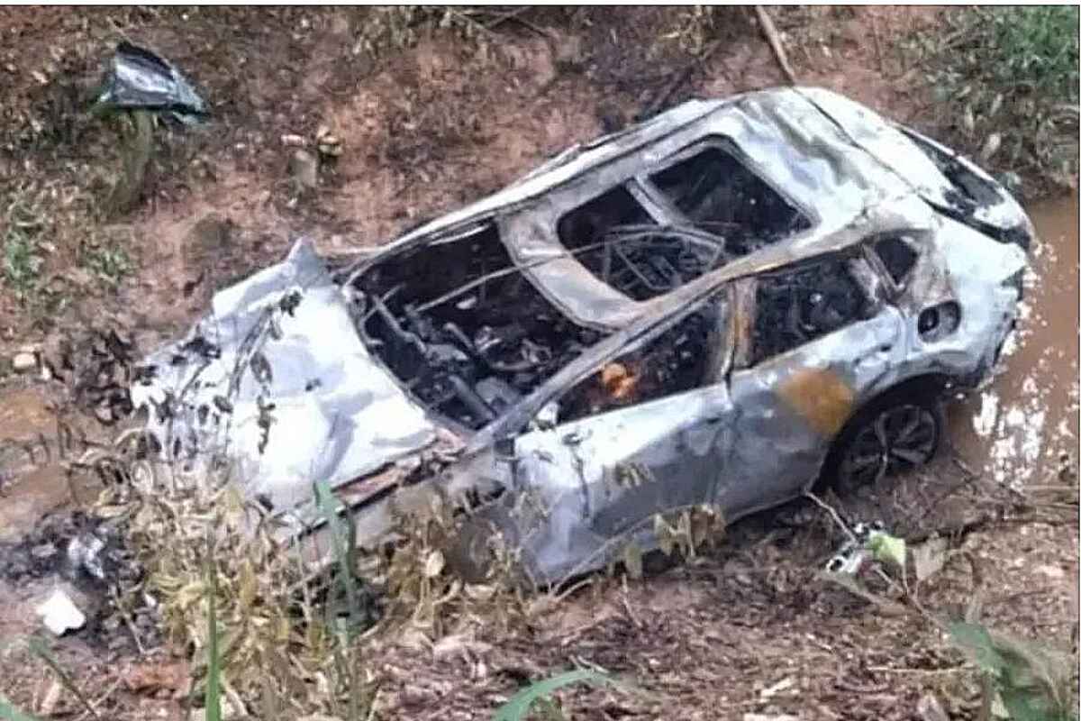 Cinco muertos al caer un vehículo por un abismo en la vía entre Melgar y Carmen de Apicalá, Tolima-muerte pareja
