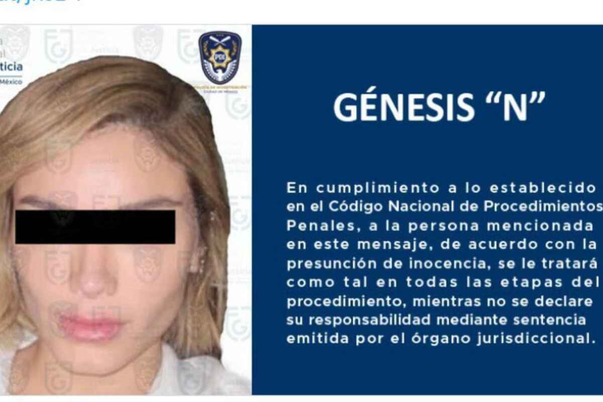 Aleska Génesis sale libre sin proceso tras ser acusada de robar relojes en México