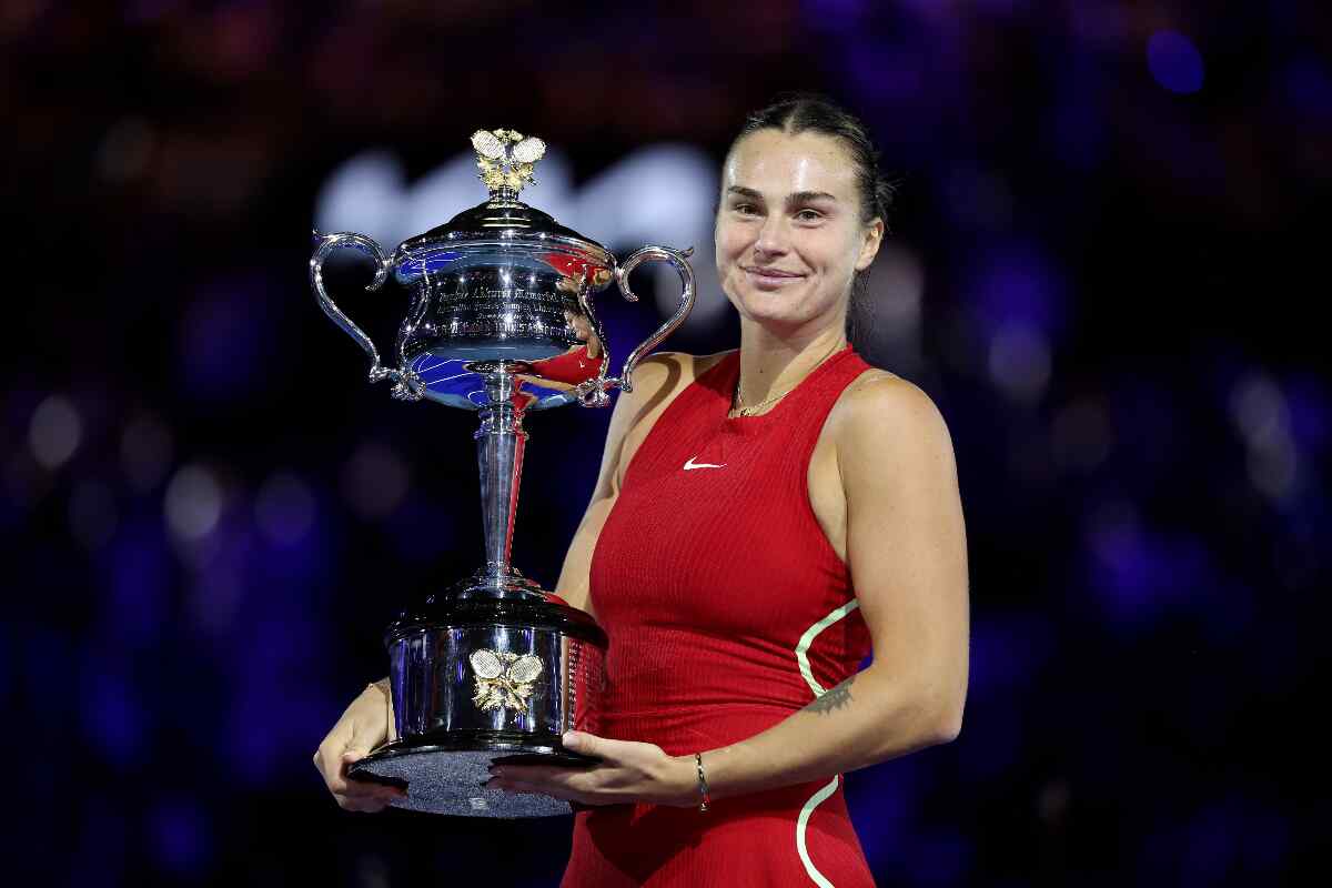 Sabalenka, la tenista que cumplió la promesa a su padre: dos Grand Slams a los 25 años