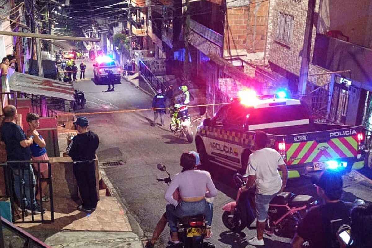 Resistirse a un atraco le costó la vida al conductor de una moto en Robledo Kennedy, en Medellín