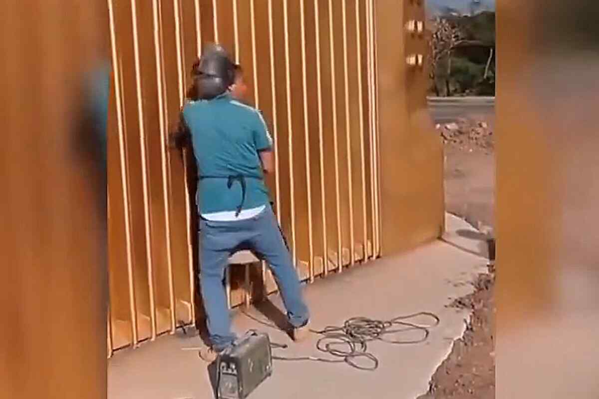 Soldador reclama su pago a golpes de soldadura al acordeón más grande del país en La Guajira