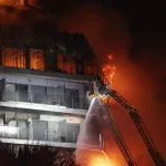 Cuatro muertos en el incendio de los edificios de Valencia, según Emergencias 1