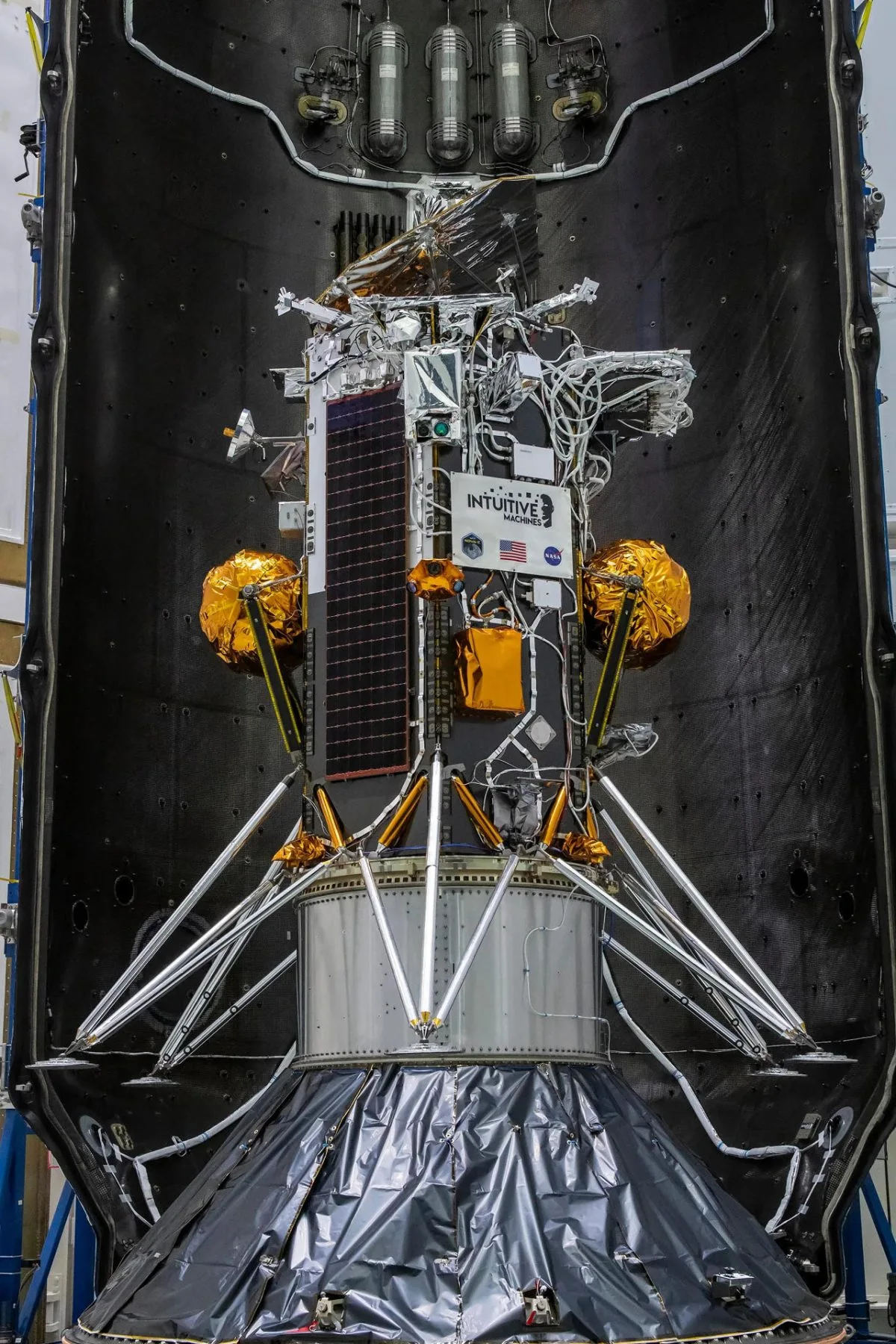 El módulo Odiseo, la nueva apuesta de EE.UU. por aterrizar en la Luna tras el Apolo 17