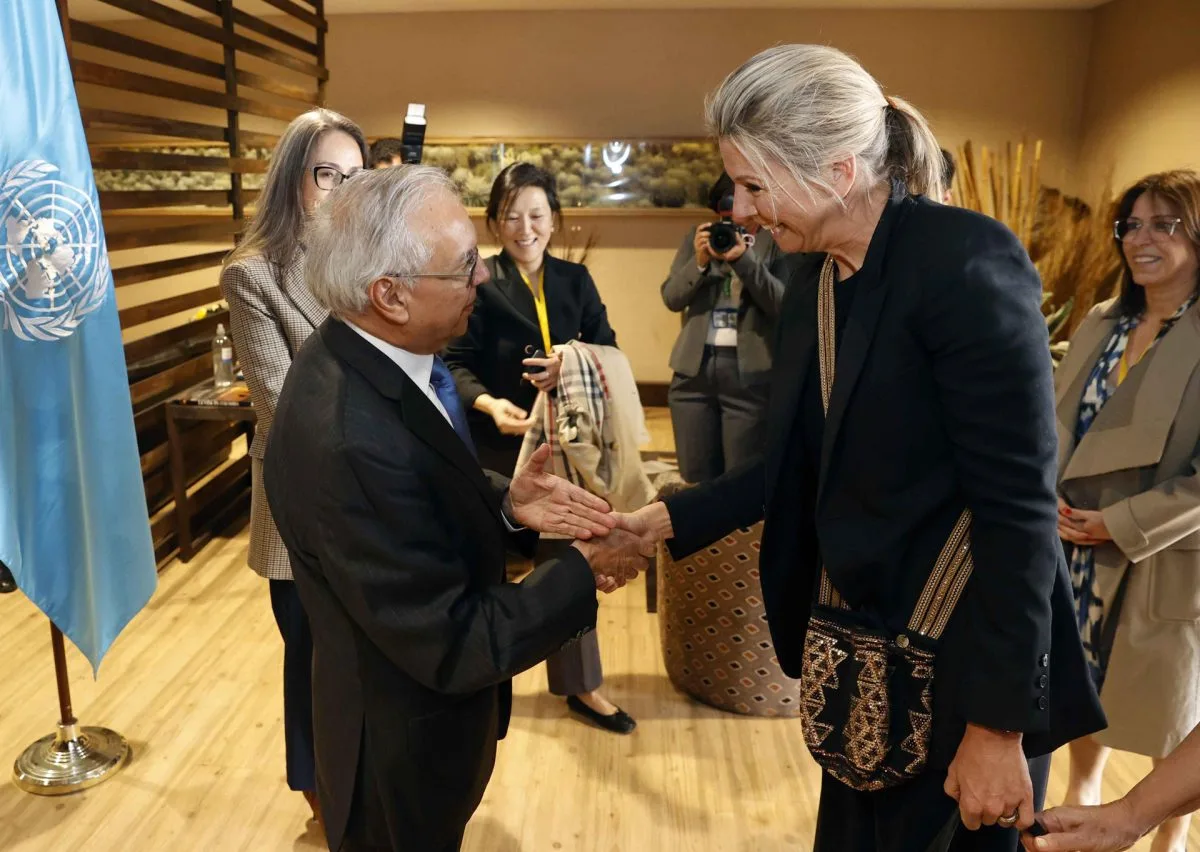 La reina Máxima de Países Bajos inicia una visita en Colombia en representación de la ONU
