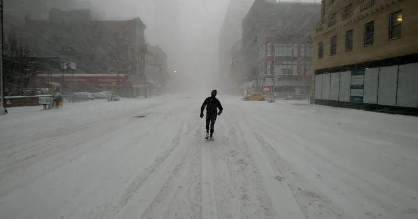 La tormenta invernal en el noreste de Estados Unidos deja un muerto en Pensilvania