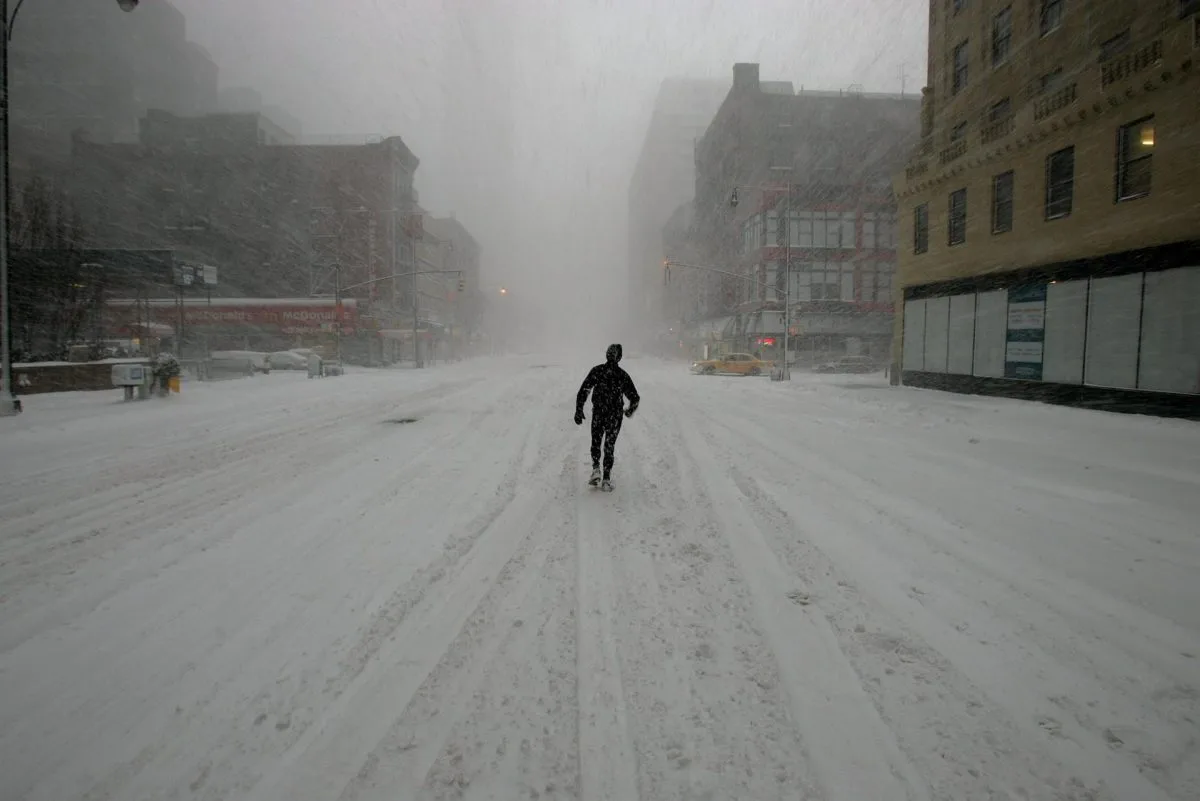 La tormenta invernal en el noreste de Estados Unidos deja un muerto en Pensilvania