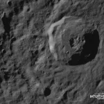 Odiseo toma una foto de la Luna previo a su histórico alunizaje de este jueves