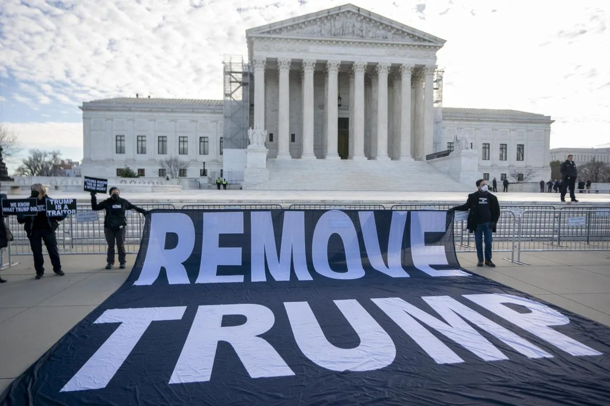 Trump se juega su futuro político en el Supremo por el asalto al Capitolio