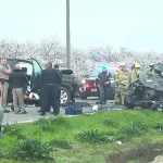 Choque frontal de camionetas deja ocho muertos, entre ellos mexicanos, en California