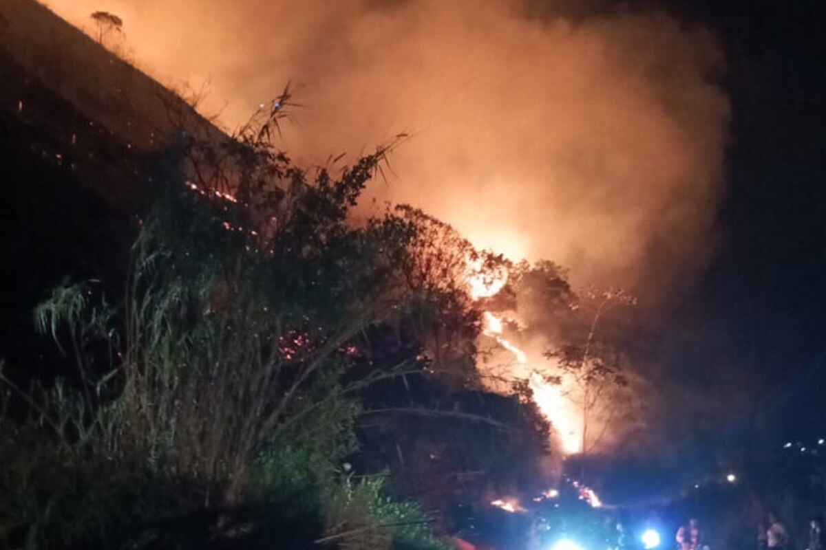Maceo, Antioquia, en alerta por voraz incendio forestal que consumió 17 hectáreas