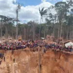 Varios mineros atrapados tras el derrumbe de mina Bulla Loca en el estado Bolívar, en Venezuela
