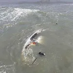 Rescate del velero sueco ‘Corona AQ’ se ve afectado por vientos y oleaje en el Caribe colombiano