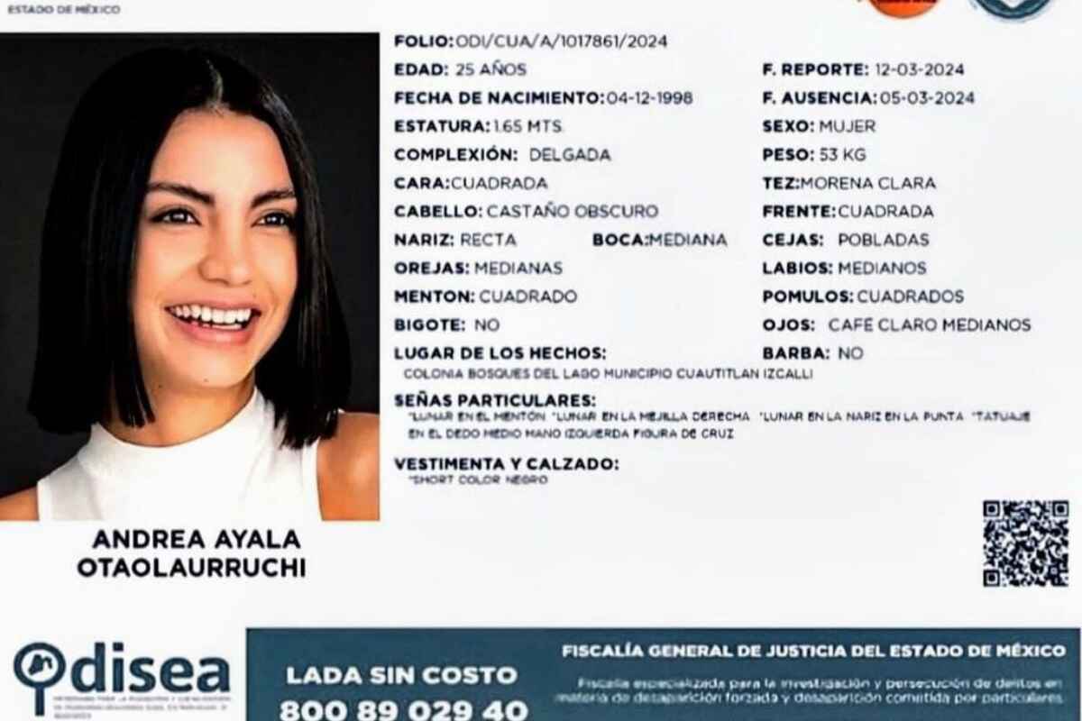 Andrea Ayala Otaolaurruchi: Influencer y piloto, desaparecida en México. Se intensifica la búsqueda