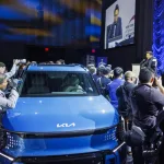 El Kia EV9 consigue en el Salón de Nueva York el Premio Mundial del Automóvil 2024