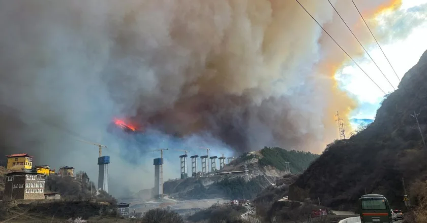 Incendios en el centro y el sur de China dejan al menos cuatro muertos
