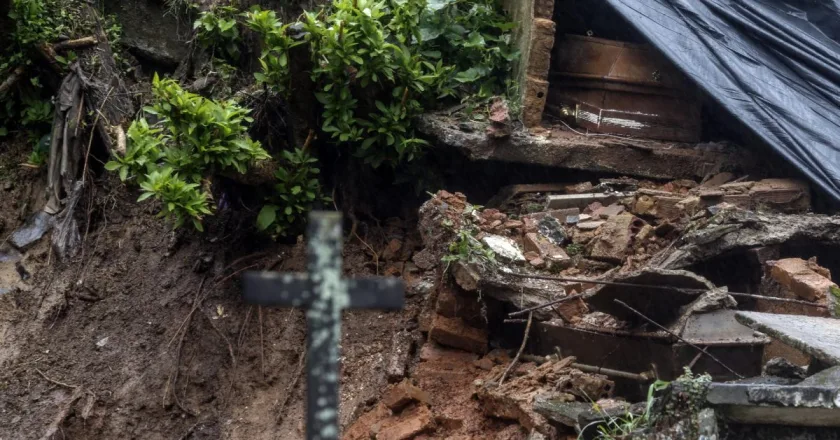 Llegan a 25 los muertos por las lluvias en el sureste de Brasil