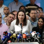 María Corina Machado dice que hay tiempo para poder sustituir al candidato presidencial