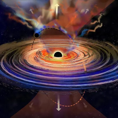 Un agujero negro hasta ahora tranquilo ‘estalla’ y los científicos creen saber por qué