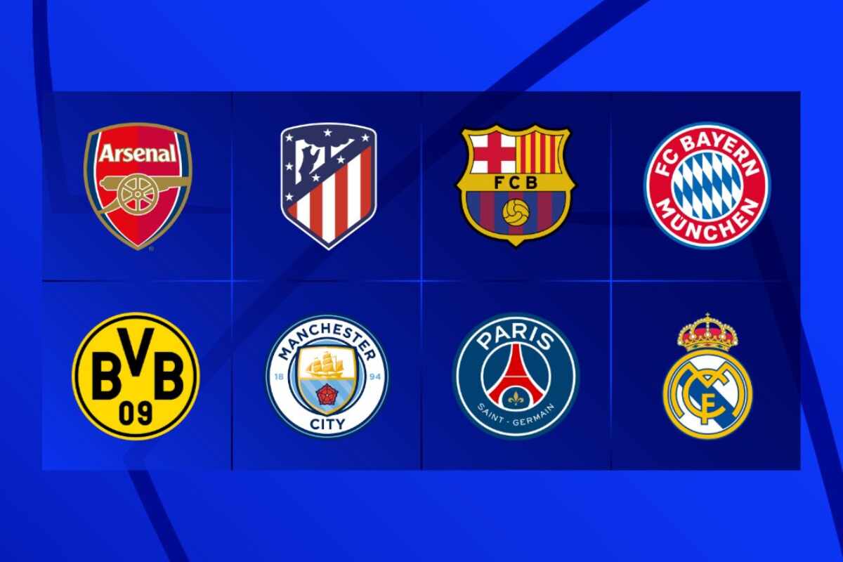 ¿Quién Dominará en los Cuartos de la UEFA Champions League? Estos son los 8 clasificados