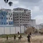 Vídeo muestra el horror de cajas de ayuda que caen y matan a cinco personas en Gaza