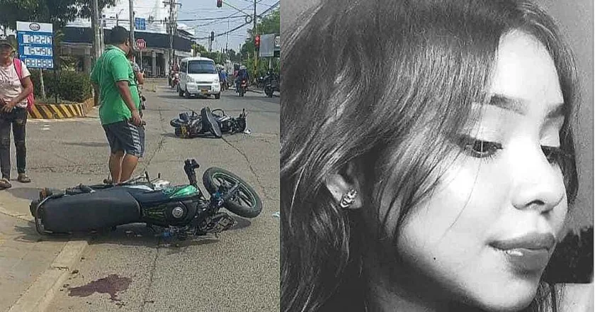 Joven pierde la vida en violento choque de motos en Montelíbano