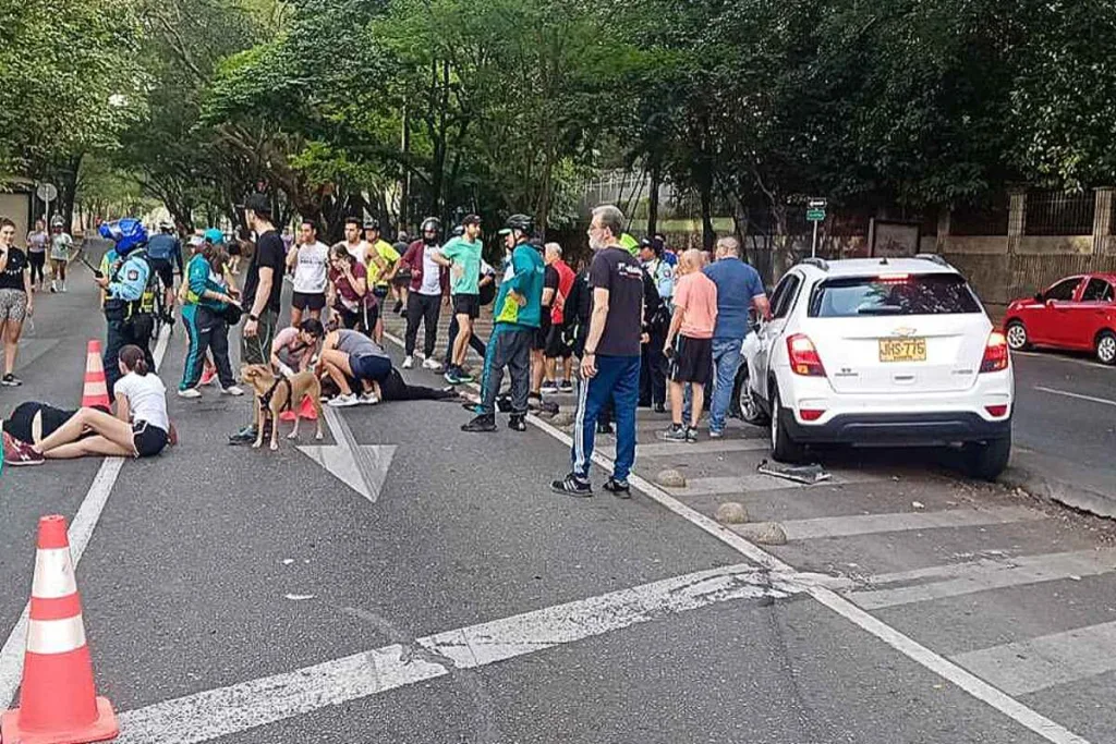 Tragedia en Medellín: Conductor ebrio causa muerte de una mujer en la ciclovía