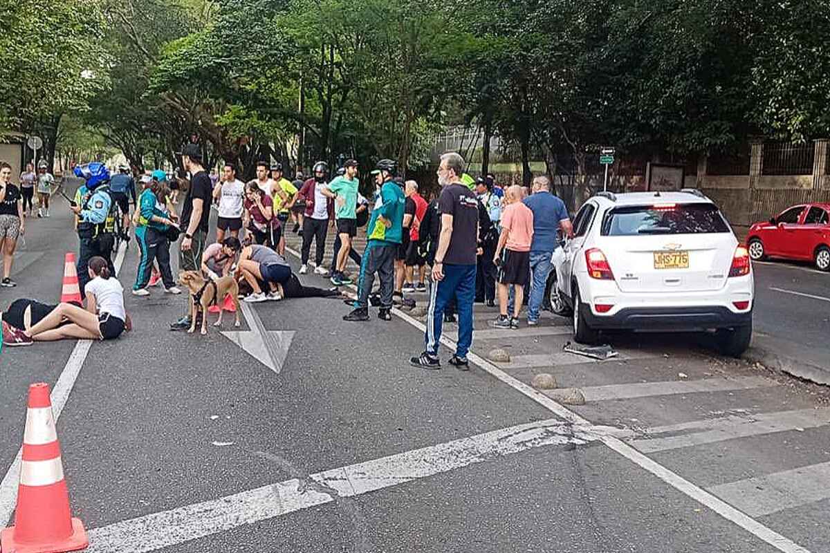Tragedia en Medellín: Conductor ebrio causa muerte de una mujer en la ciclovía