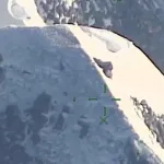 Operativo de rescate contrarreloj en la Sierra Nevada: Intentan evacuar a parapentistas accidentados