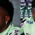 lágrimas de vinicius jr en rueda de prensa de Brasil cuando habla del racismo en España