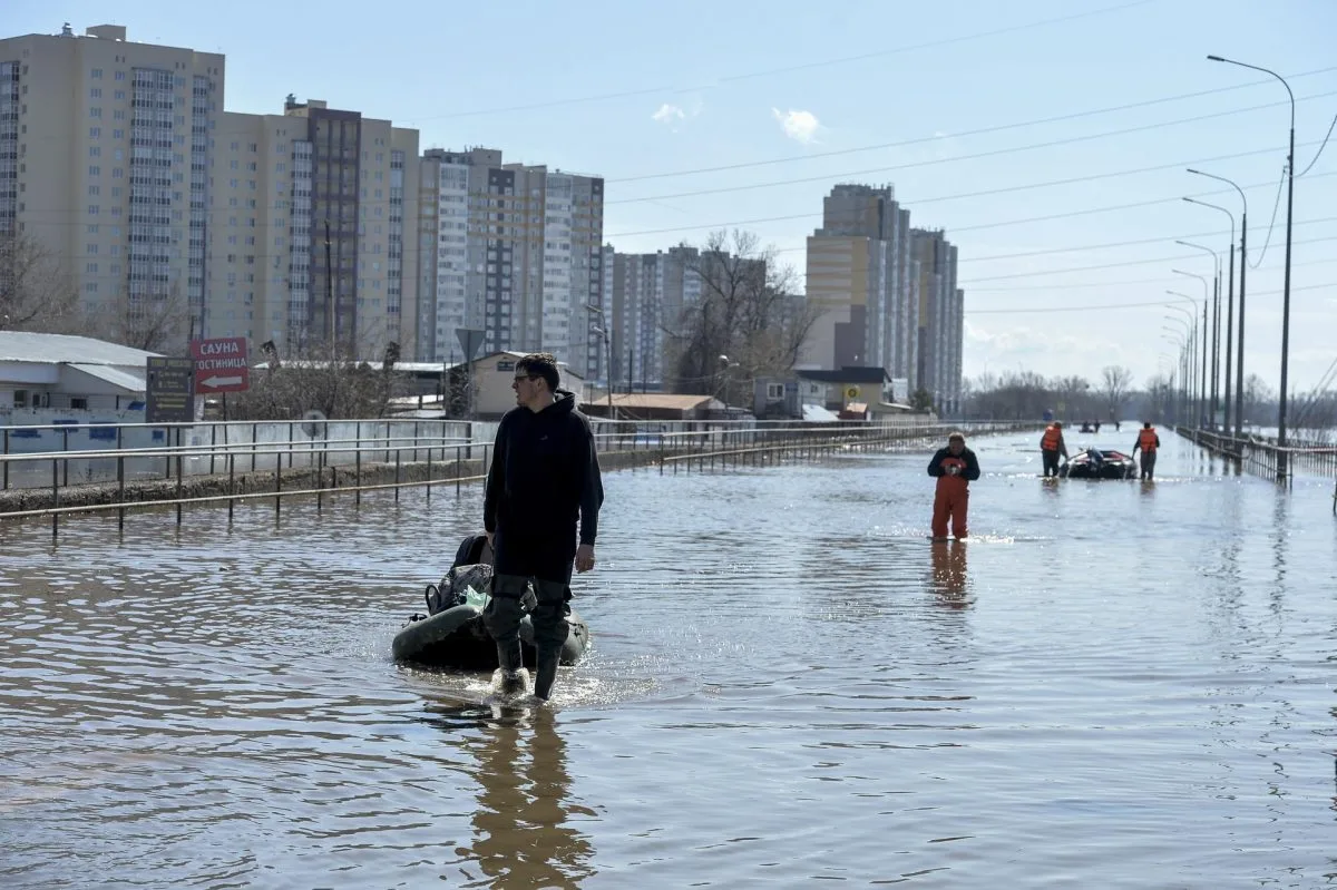 Al menos cinco muertos durante las inundaciones en la región rusa de Oremburgo