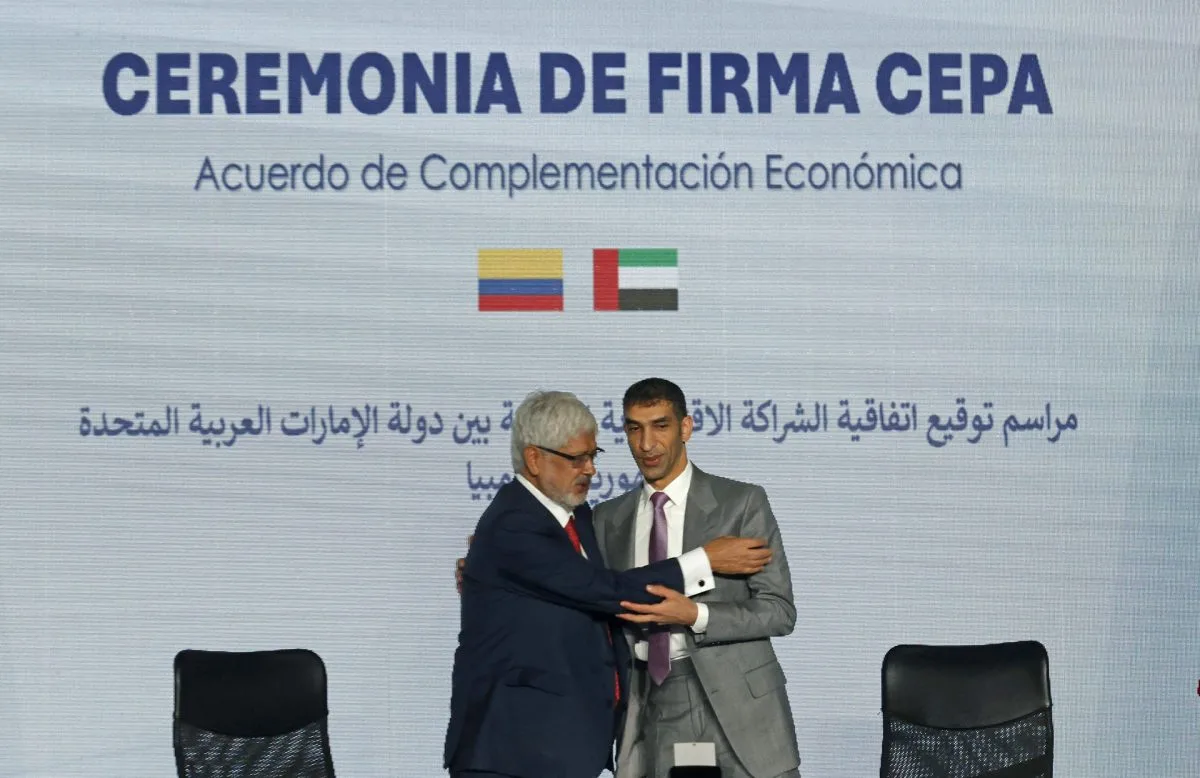 Colombia y Emiratos Árabes Unidos firman un Acuerdo Integral de Complementación Económica