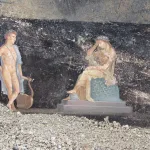 Descubren en Pompeya un imponente salón de banquetes con frescos sobre la guerra de Troya