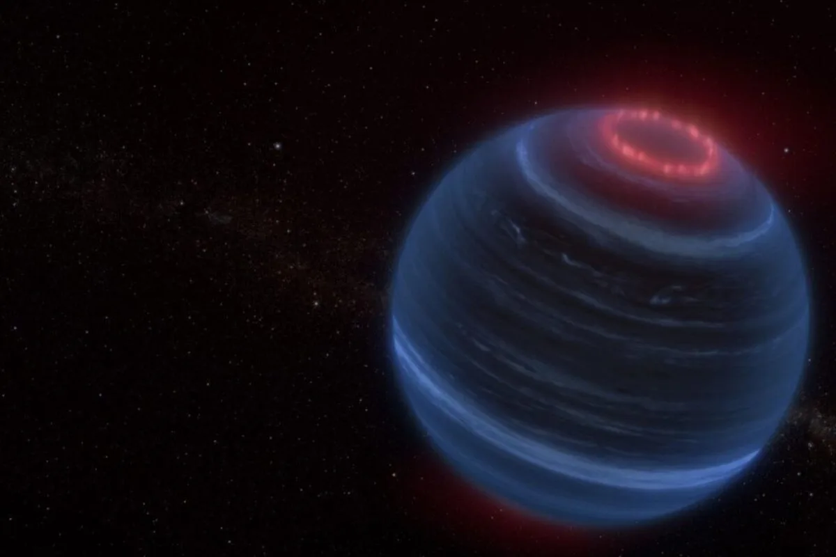 Descubren una inesperada emisión de metano en una enana marrón fría, ¿una posible aurora?