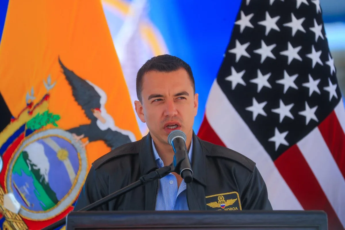 El presidente de Ecuador, Daniel Noboa, acepta una situación compleja y sin precedentes por la crisis con México